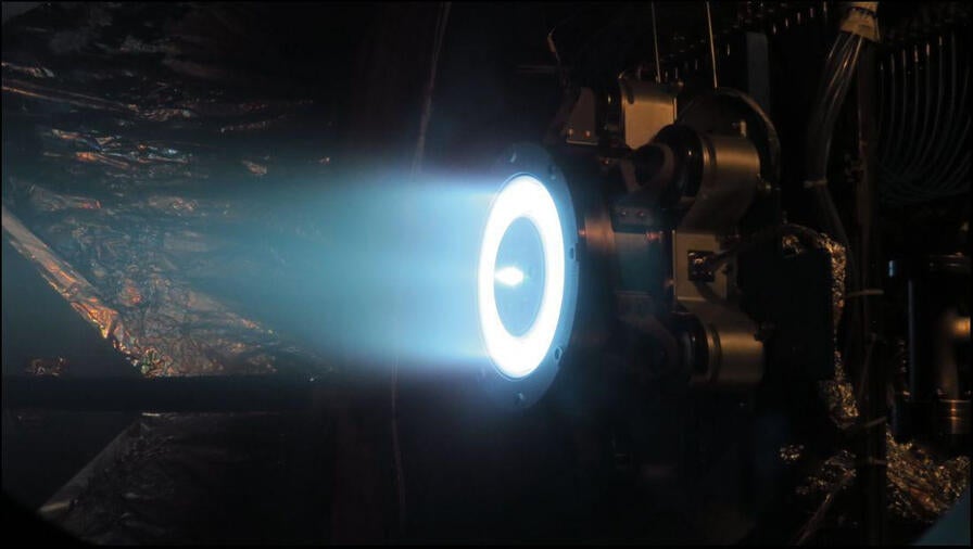 Advanced Electric Propulsion System development thruster