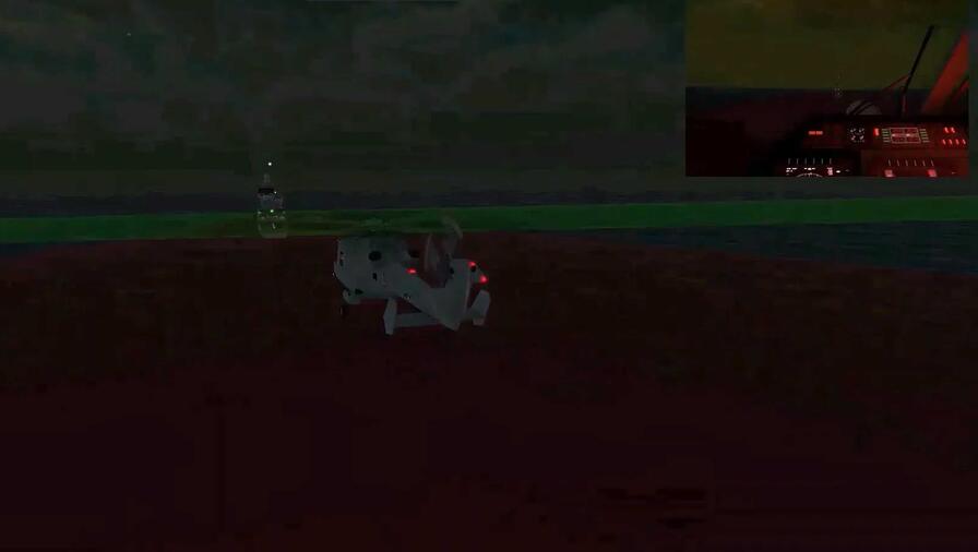 L3Harris PMLA screenshot of helicopter over water