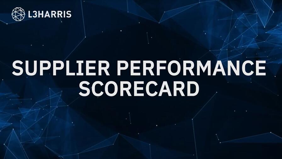 Cover image that displays the words &quot;Supplier Performance Scorecard&quot;