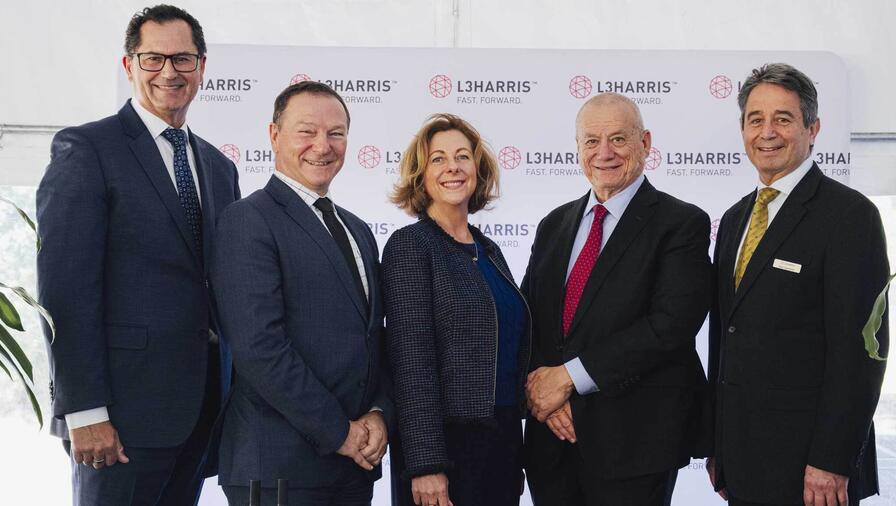 L3Harris Centre of Excellence family photo