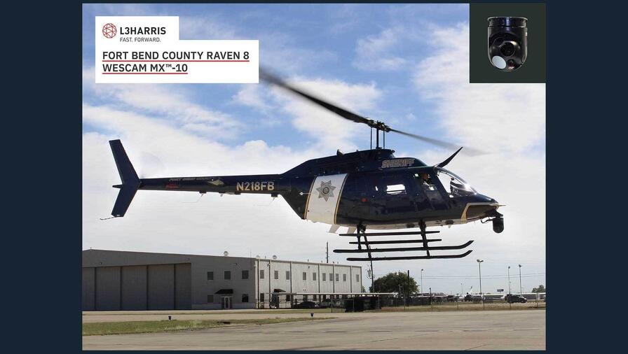 Fort Bend County Raven 8 WESCAM MX-10