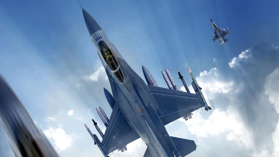 L3Harris Viper Shield Overhead Flight rendering