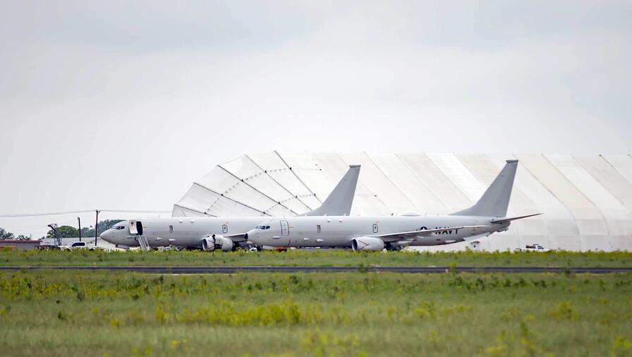 US Navy’s fleet of 135 P-8A Poseidon aircraft. L3Harris photo.
