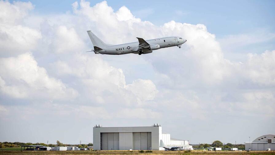 US Navy’s fleet of 135 P-8A Poseidon aircraft. L3Harris photo.