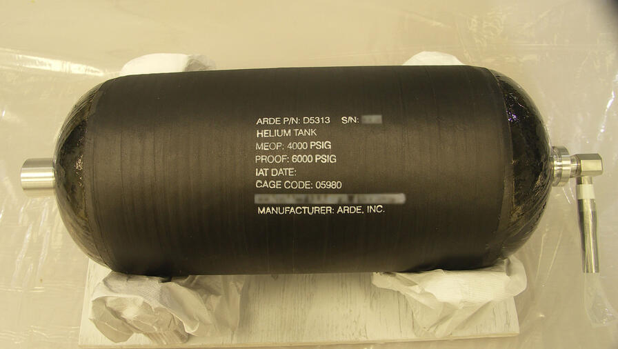 ARDE 400 Cu. In He COPV