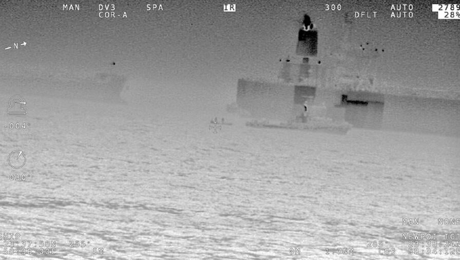 WESCAM MX™-10 MS-IR Suspicious Vessel at night @ 3km