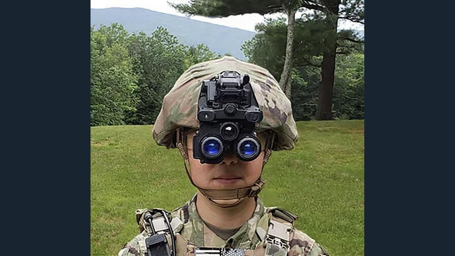 Enhanced Night Vision Goggle–Binocular (ENVG-B) | L3Harris® Fast