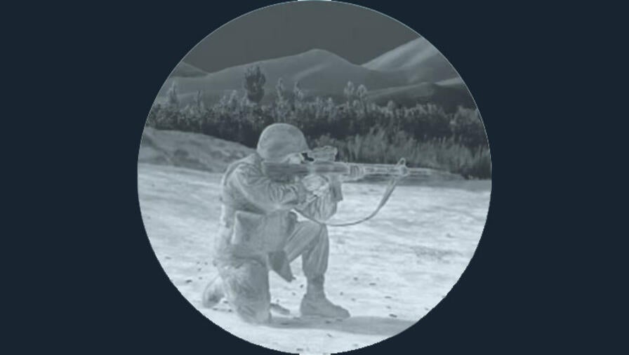 ENVG-B White Phosphor view