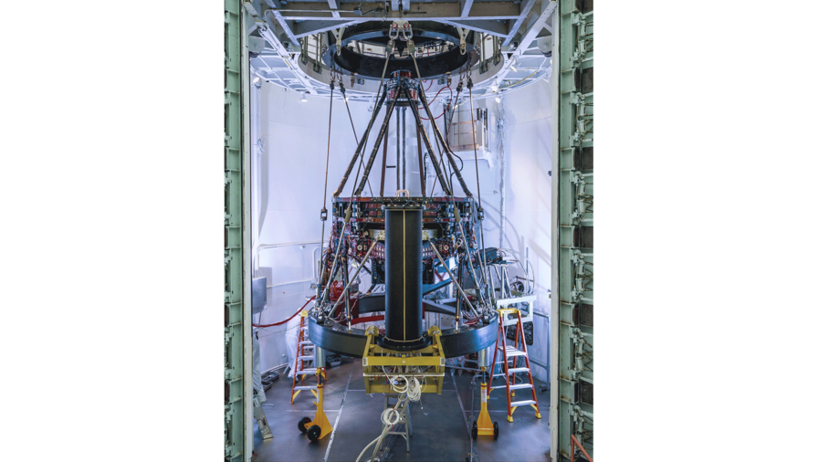 NASA’s Nancy Grace Roman Space Telescope Imaging Optical Assembly. Credit: NASA/Chris Gunn