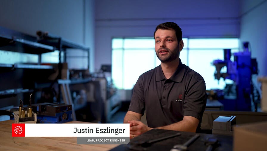 Justin Eszlinger in Equipping Those Who Defend Our Freedom video vignette thumbnail