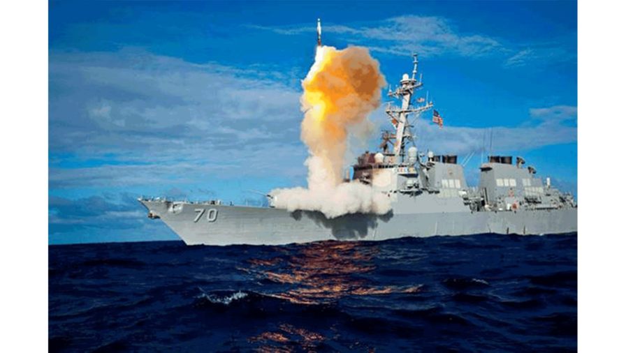 2011 - SM-3 on 19th successful at-sea test intercept from USS Hopper (DDG 70). Credit: U.S. Navy via MDA