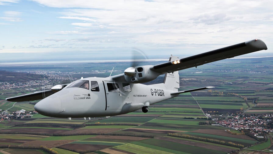 WESCAM MX-10 NPAS P-68 Inflight Banking