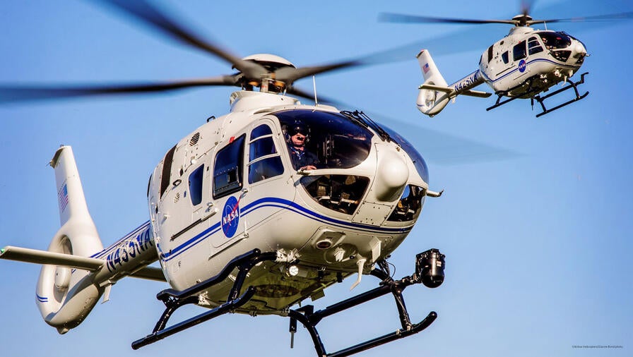 WESCAM MX-10i Airbus H135 NASA Space Exploration