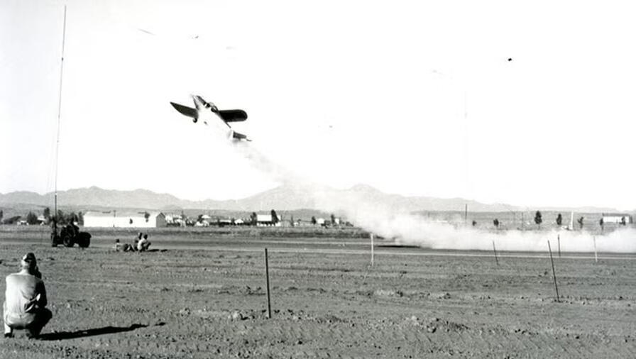 Aerojet’s Jet-fuel Assisted Take Off technology propelled an overloaded aircraft into the air