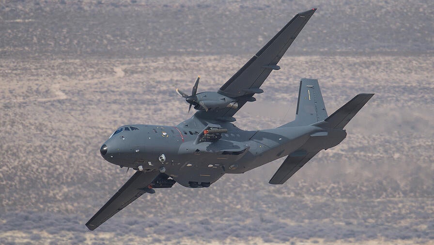 WESCAM MX-15D on Casa 235 inflight