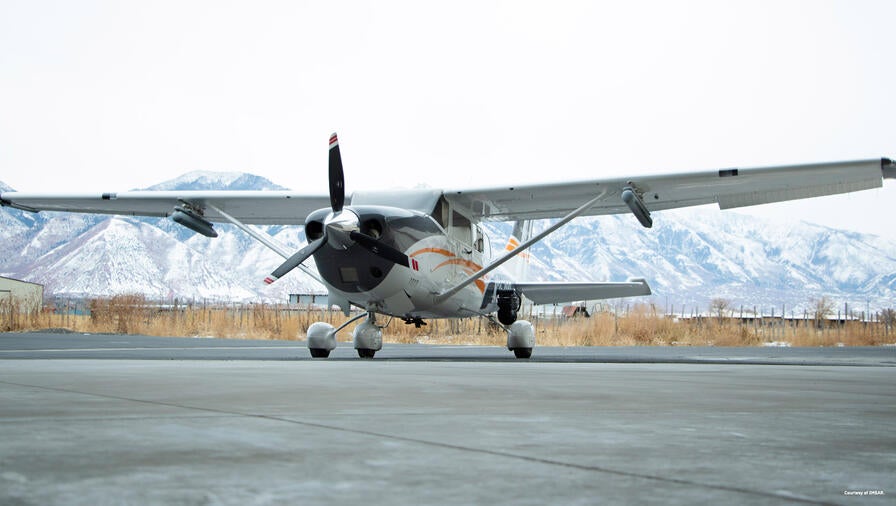 WESCAM MX-10-i mounted on Cessna 206 IMSAR