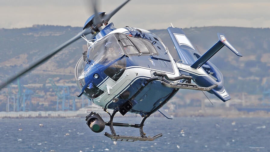 WESCAM MX-15 on Airbus EC-135 French Gendarmerie