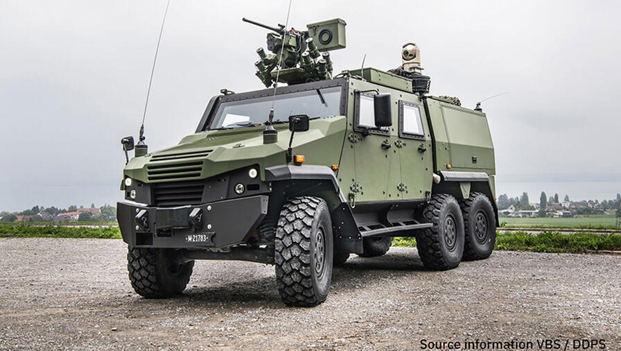 General Dynamics European Land Systems Eagle 6x6 reconnaissance vehicle