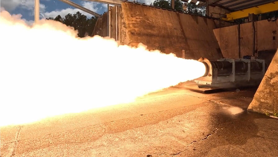 Aerojet Rocketdyne, Kratos Successfully Hot Fire Zeus 2 Solid Rocket Motor