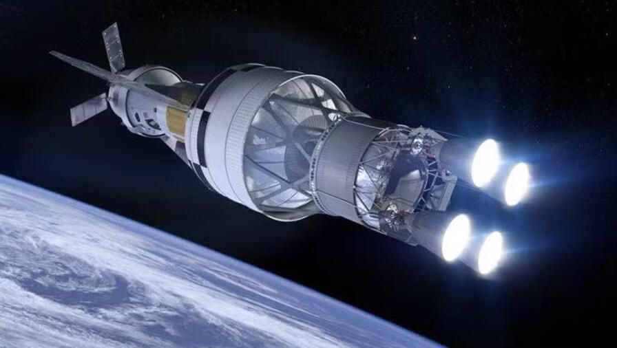 NASA artistic rendetion of the Space Launch System's