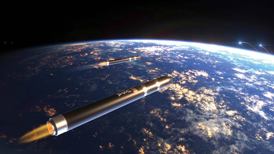 Render of next generation interceptor. (NGI)