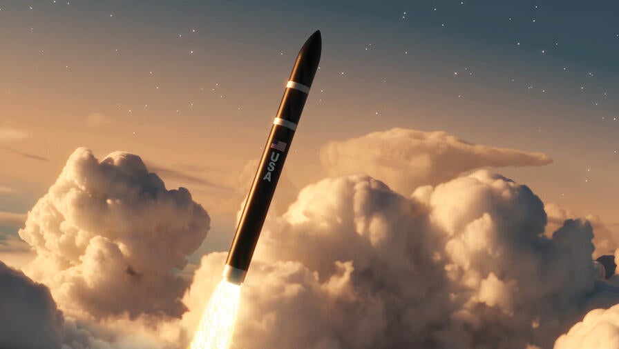 Render of next generation interceptor. (NGI)