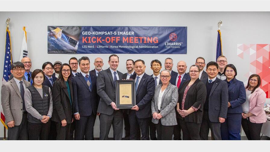 L3Harris and LIG Next1 held a kick-off meeting for the development of the GEO-KOMPSAT-5 weather payload in February 2026.