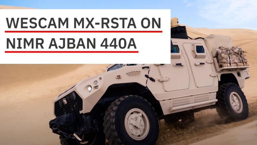 WESCAM MX-RSTA on a NIMR AJBAN