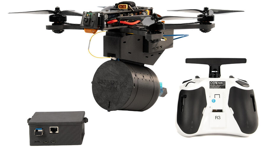 Digital Fly-by-Fiber System (DFFS) Family with controller forward-facing​