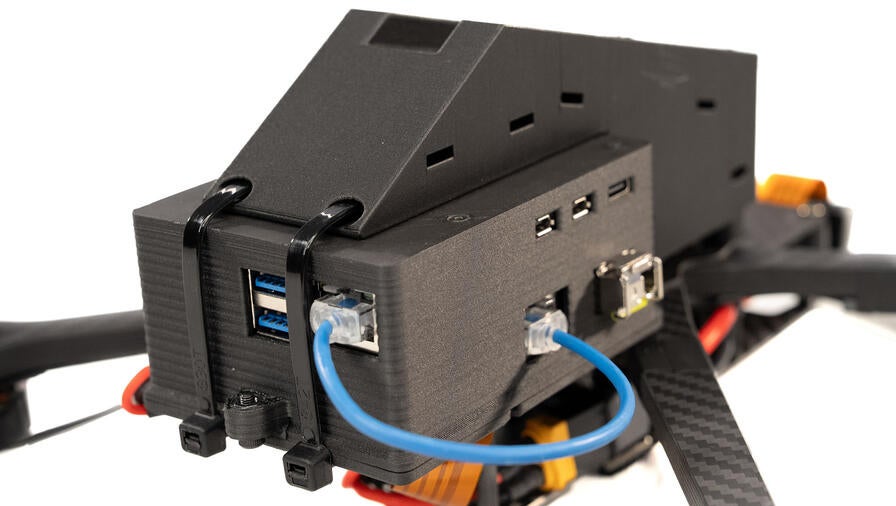 Digital Fly-by-Fiber System (DFFS) far-end close view ​