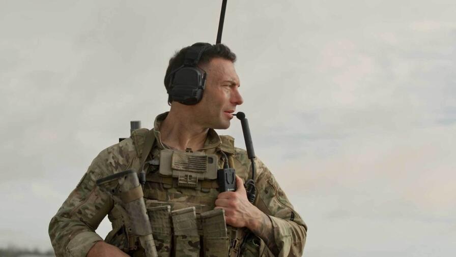 soldier with comms