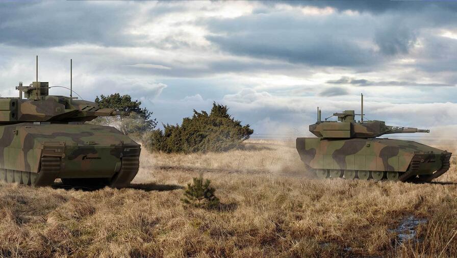 Rheinmetall XM30 | DISTRIBUTION STATEMENT A. Approved for public release (OPSEC-2026-225); distribution is unlimited