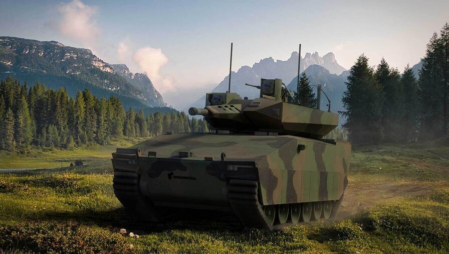 Rheinmetall XM30 | DISTRIBUTION STATEMENT A. Approved for public release (OPSEC-2026-225); distribution is unlimited