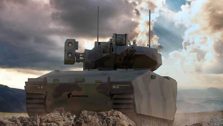 Rheinmetall XM30 | DISTRIBUTION STATEMENT A. Approved for public release (OPSEC-2026-225); distribution is unlimited