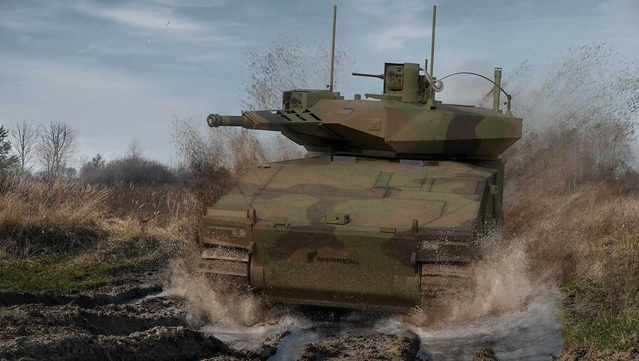 Rheinmetall XM30 | DISTRIBUTION STATEMENT A. Approved for public release (OPSEC-2026-225); distribution is unlimited